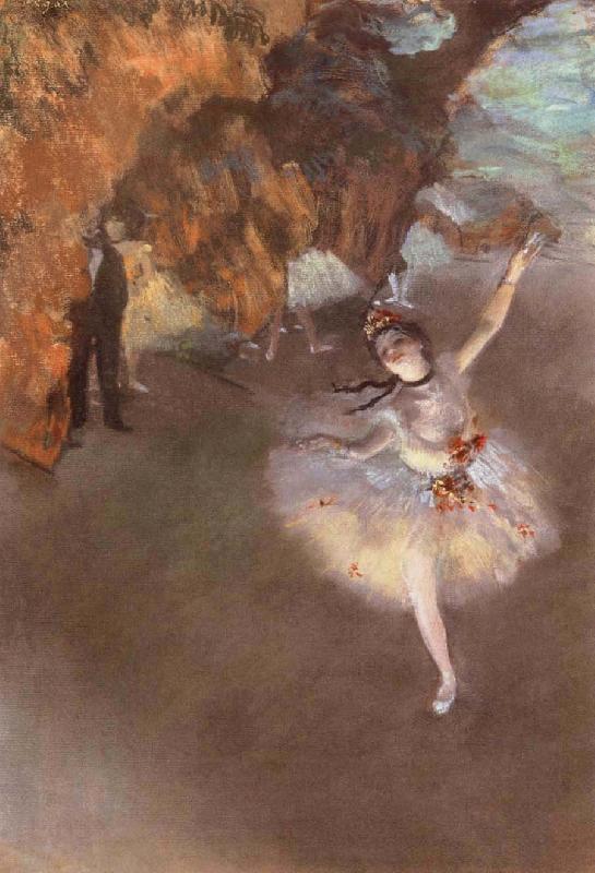 Edgar Degas Dancer with Bouquet oil painting picture